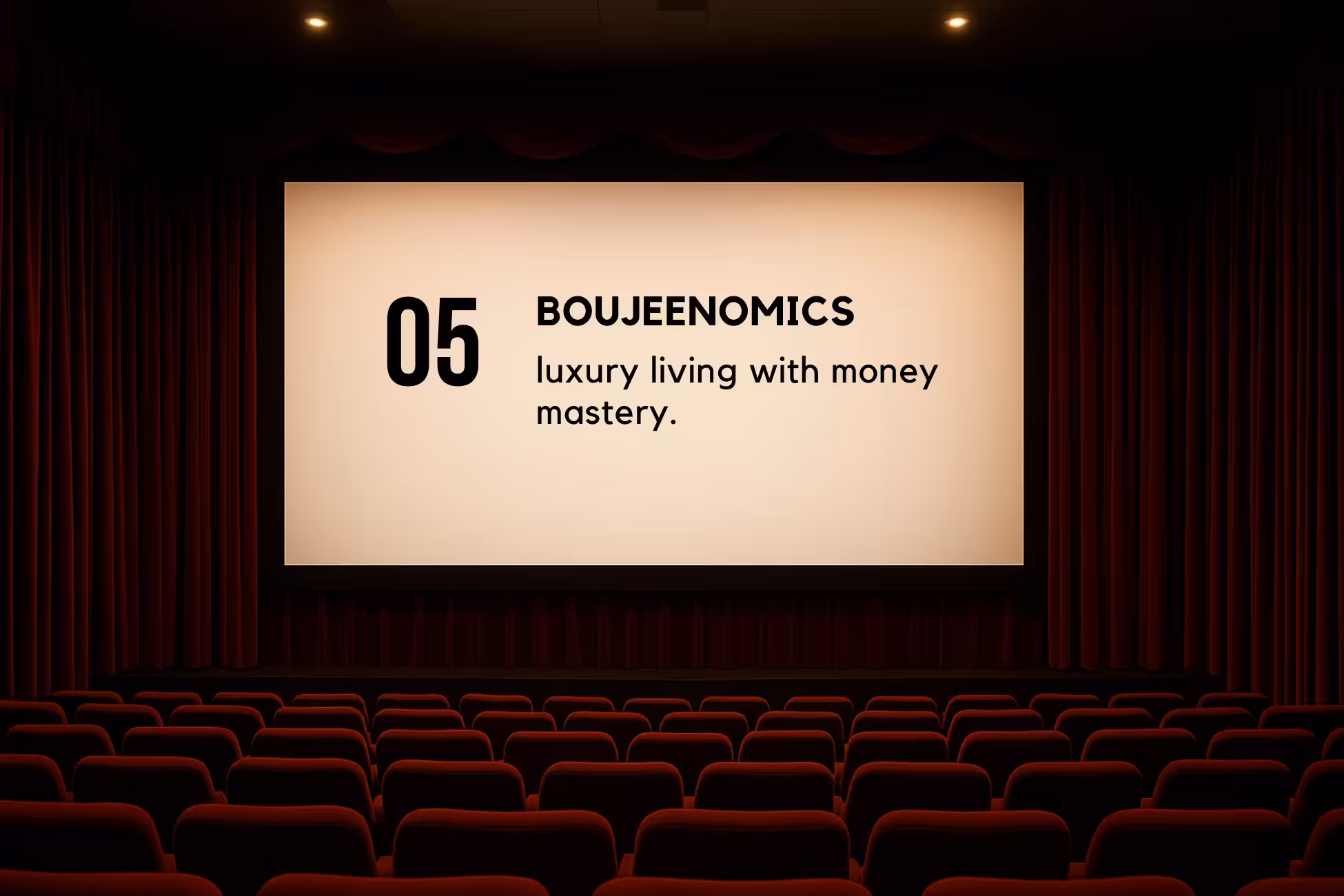 Boujeenomics