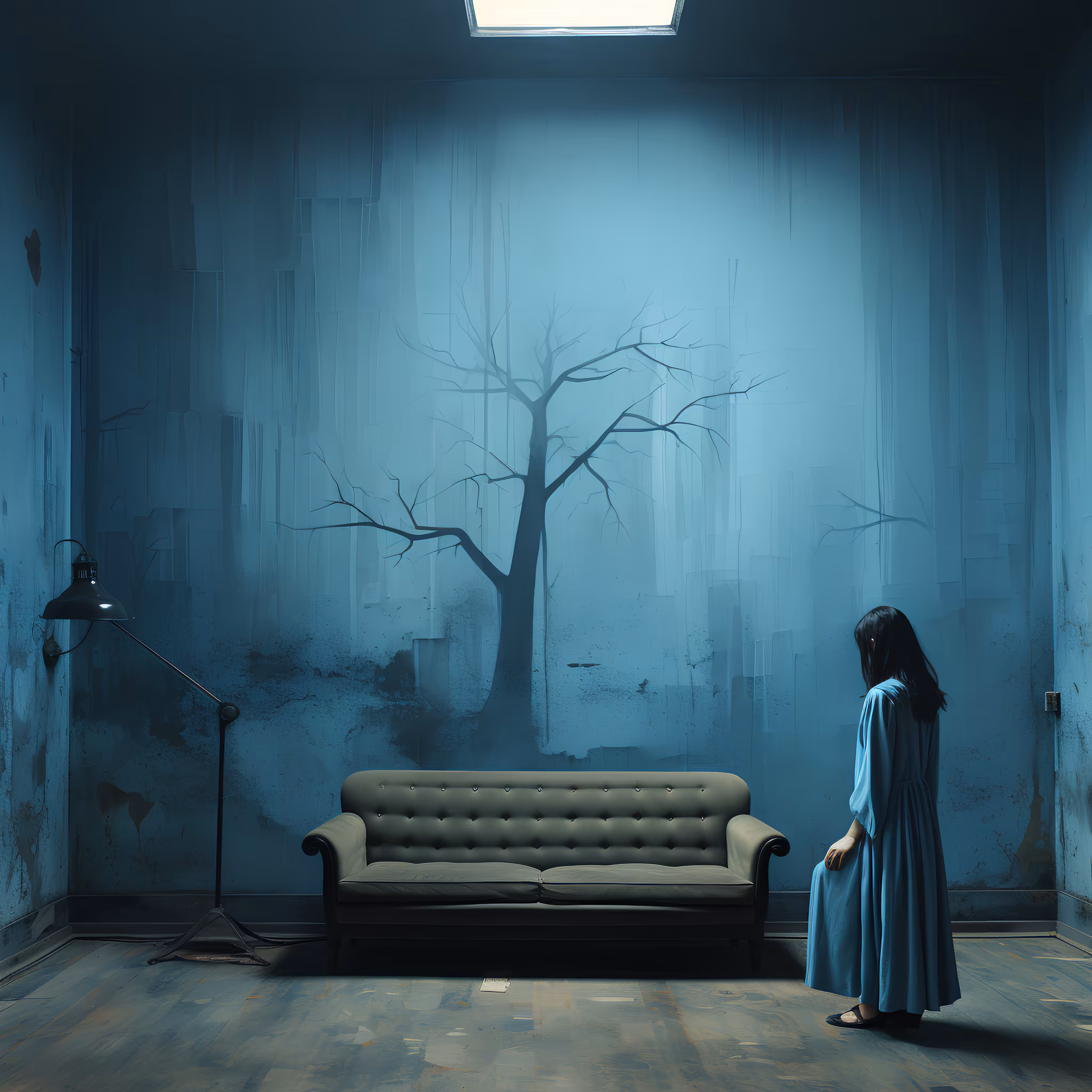 Blue Isolation #1