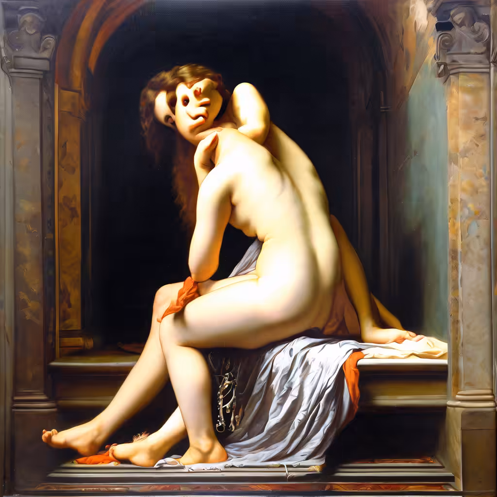 Study X for an AI Altarpiece
