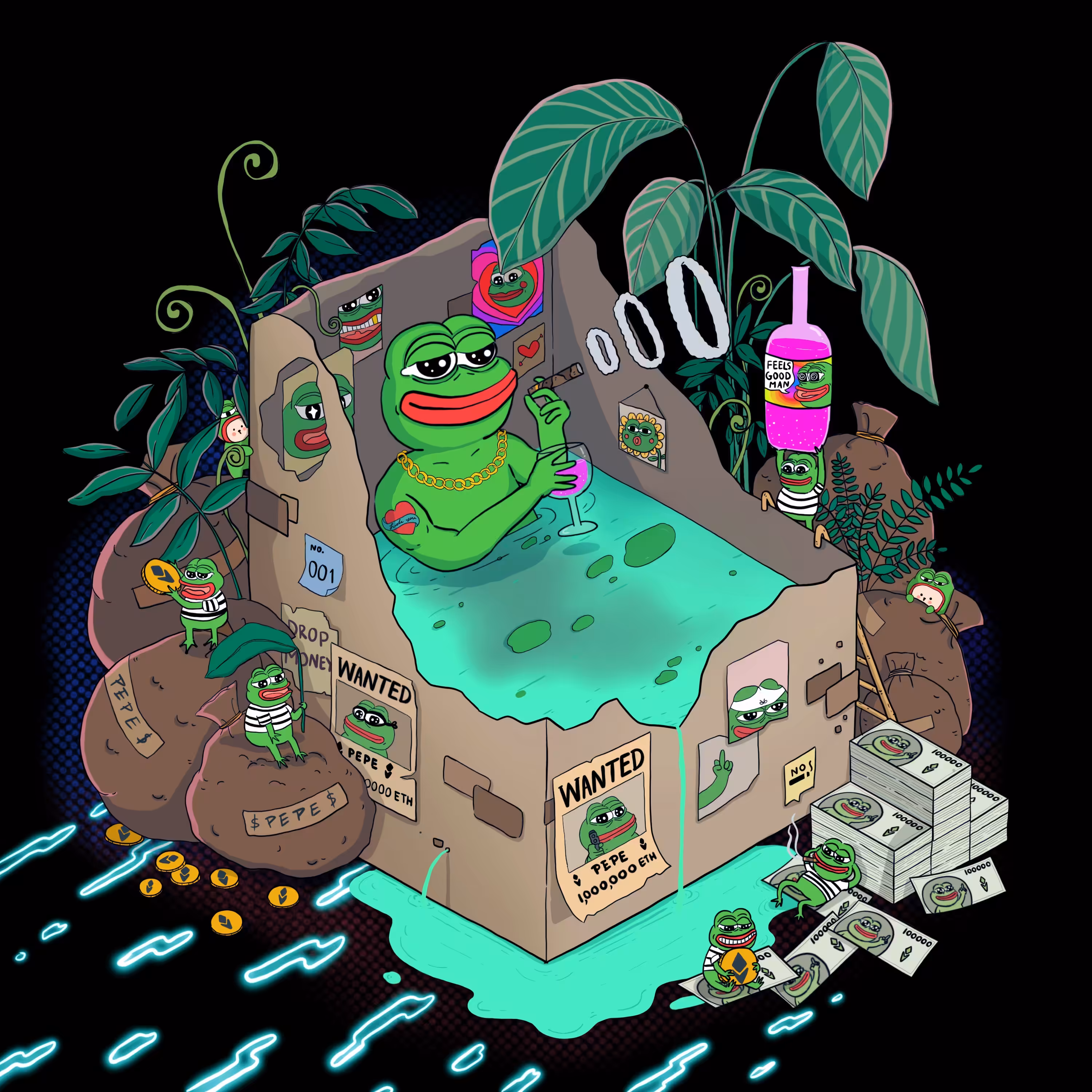 PEPE WANTED $1,000,000 ETH$
