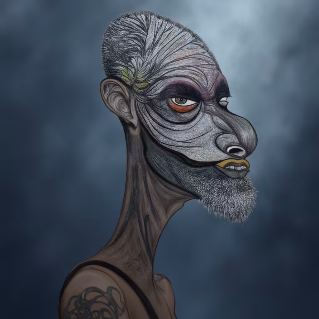 Hand-draw art works