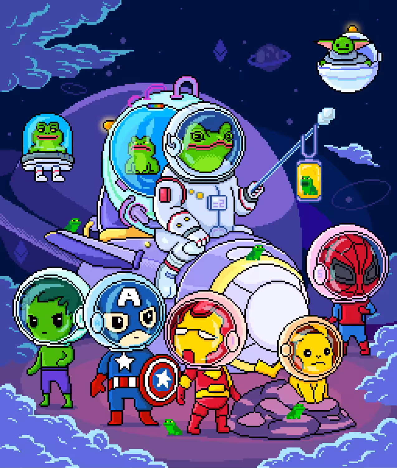 Pepes to the moon
