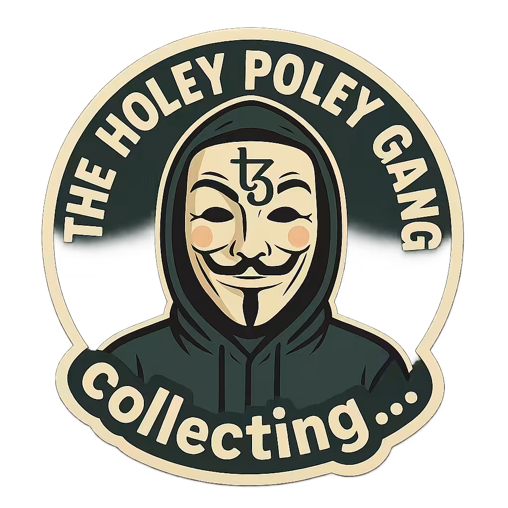 The Holey Poley Gang collecting ...