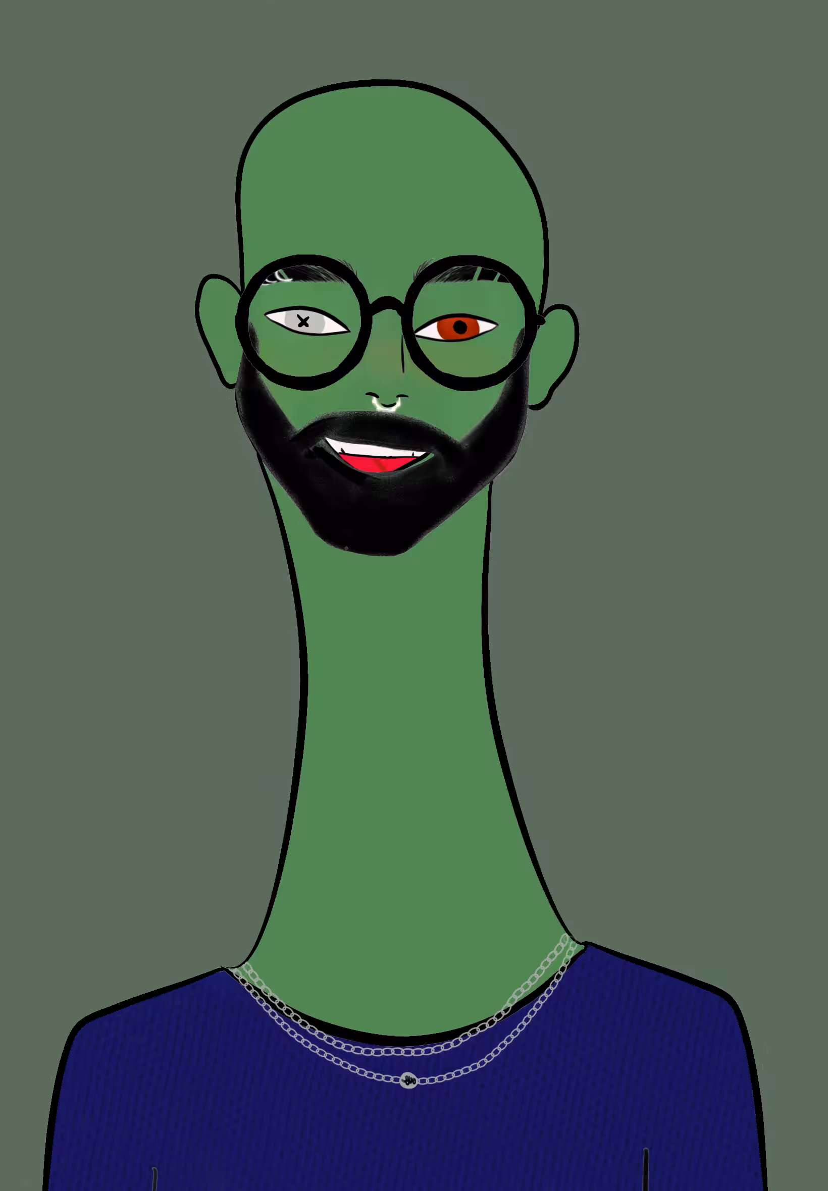 Long Neckie Fellas #1432