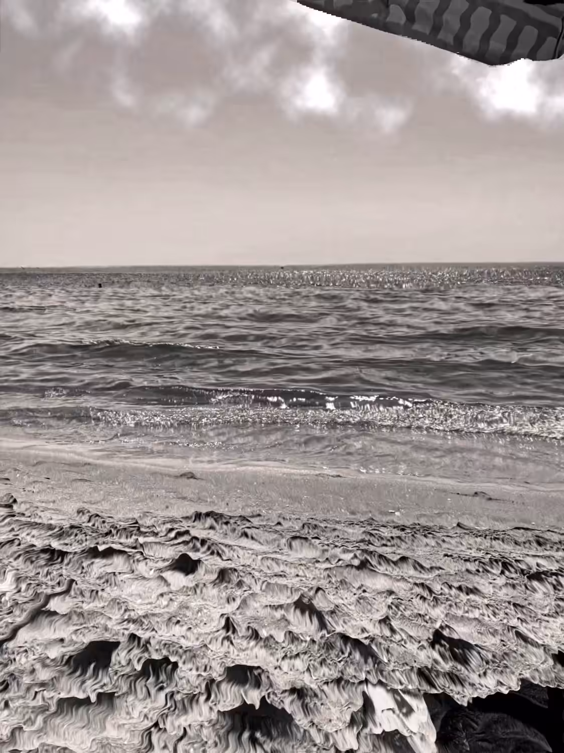 A beach in France