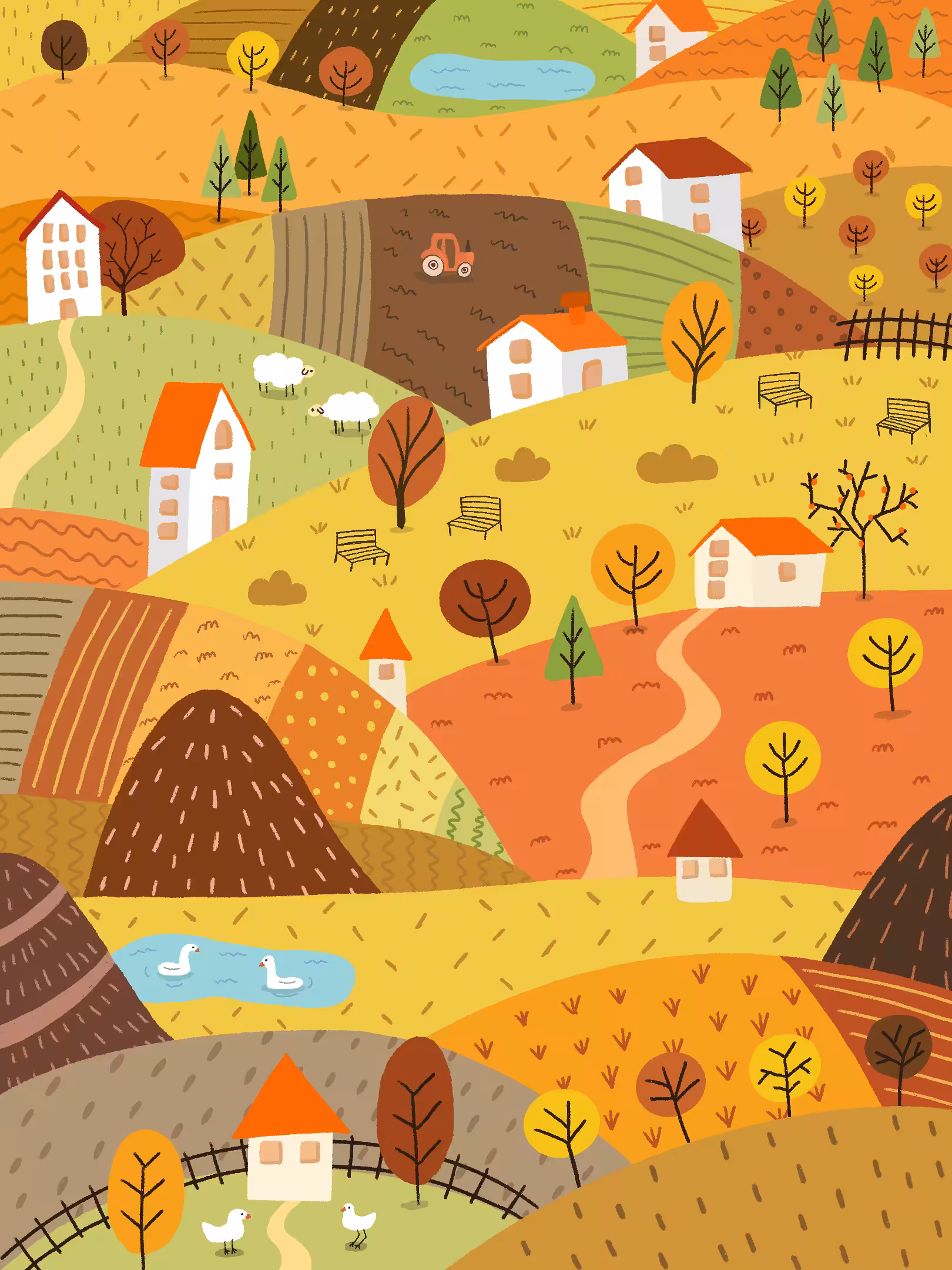 The Village Among the Hills
