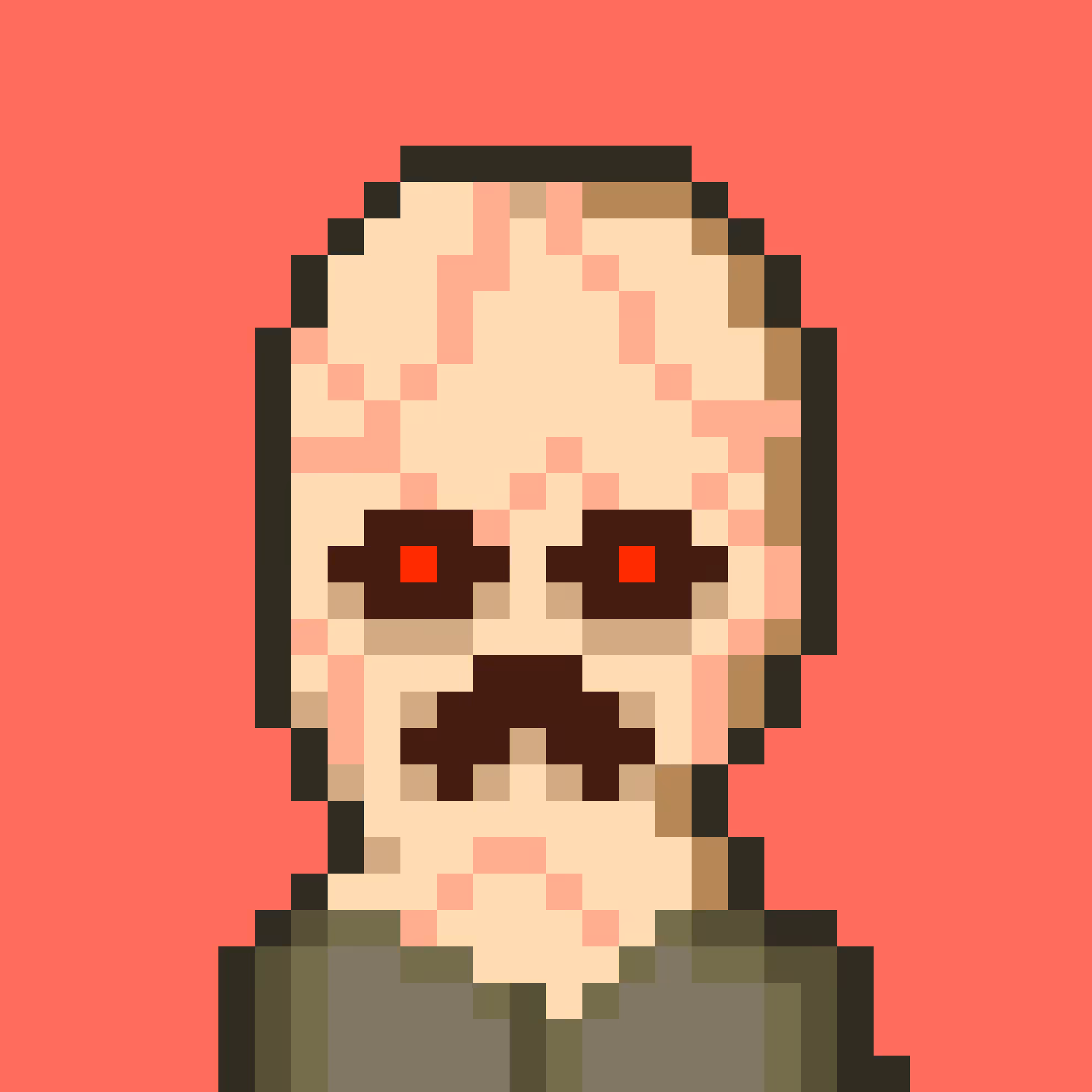 Pixel Headz: Pixel Head #S147