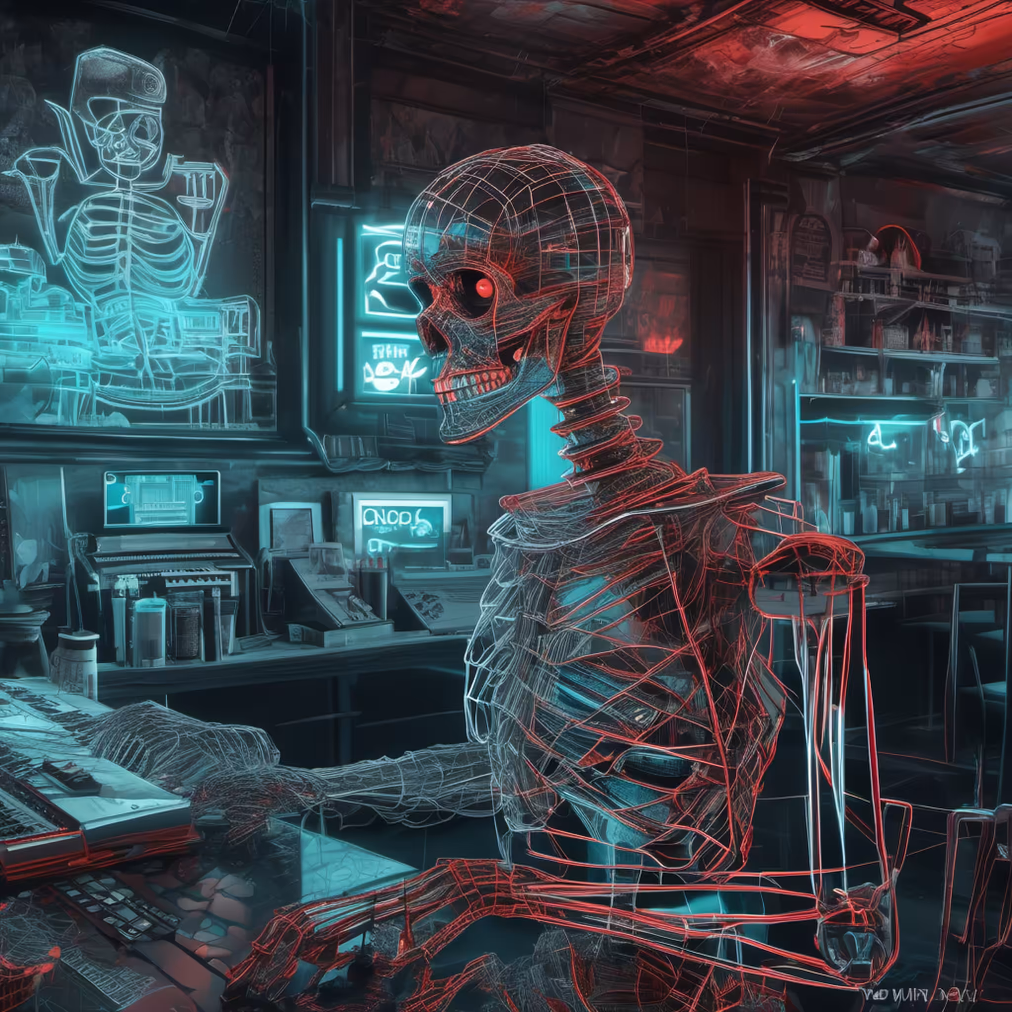 Skele, the bar pianist #12