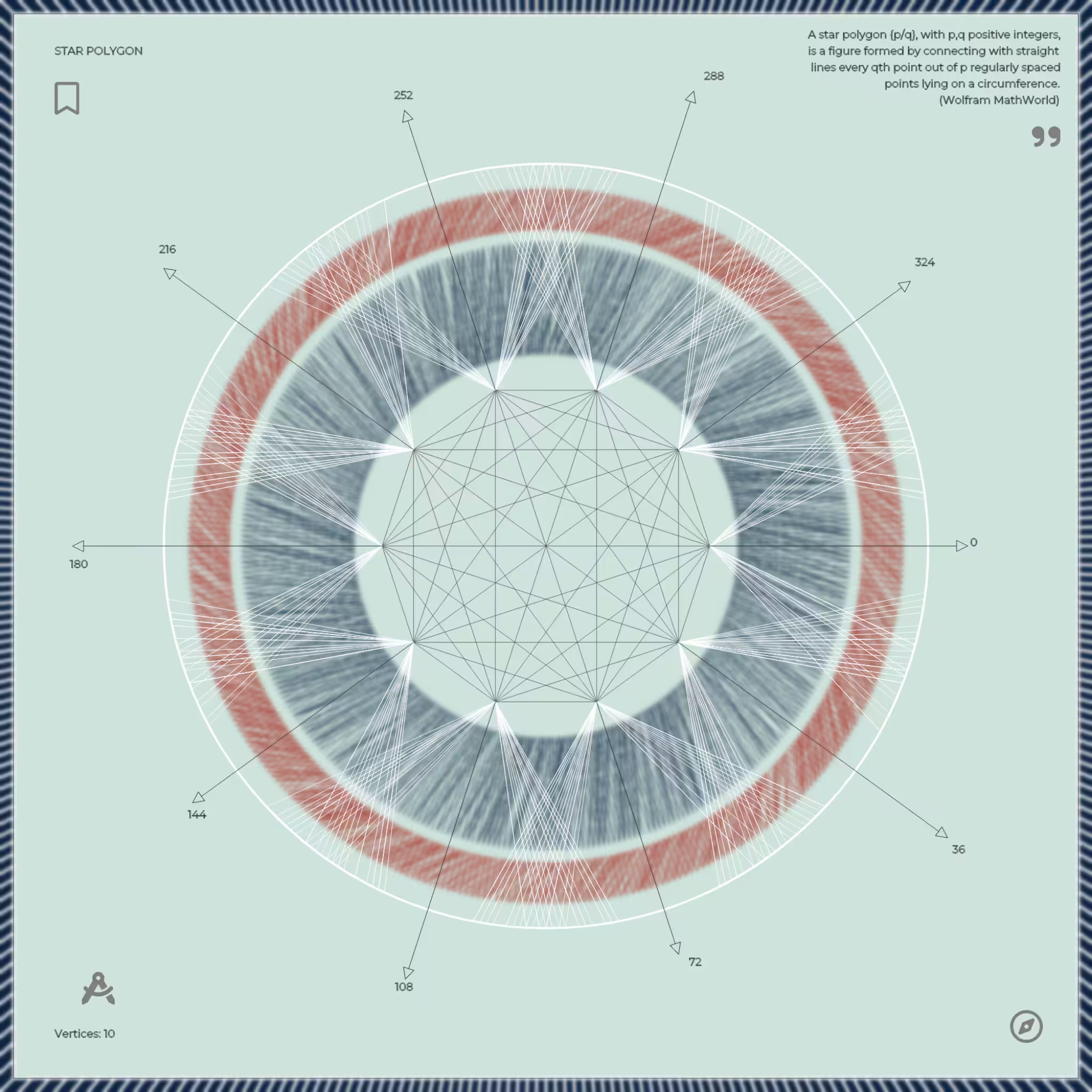 Star polygon II #12