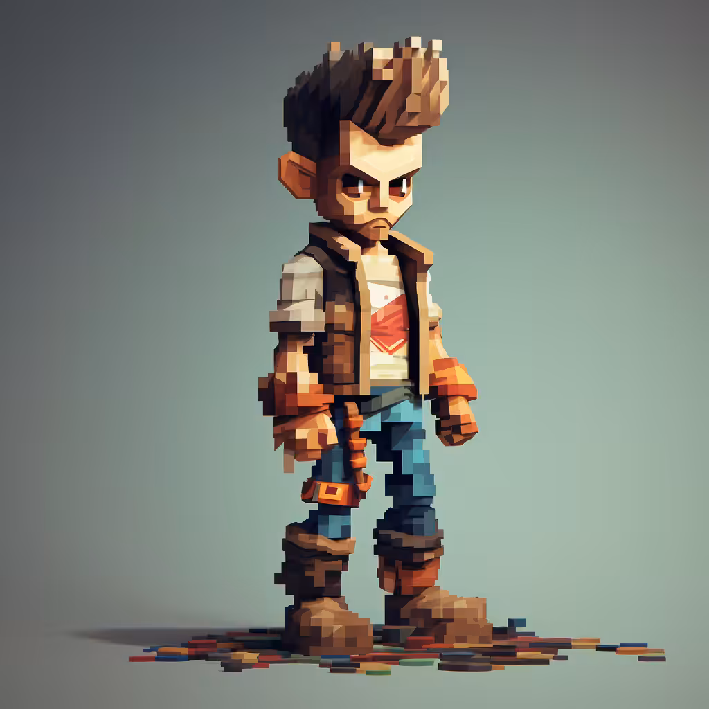 Tez Pixel Figure #3