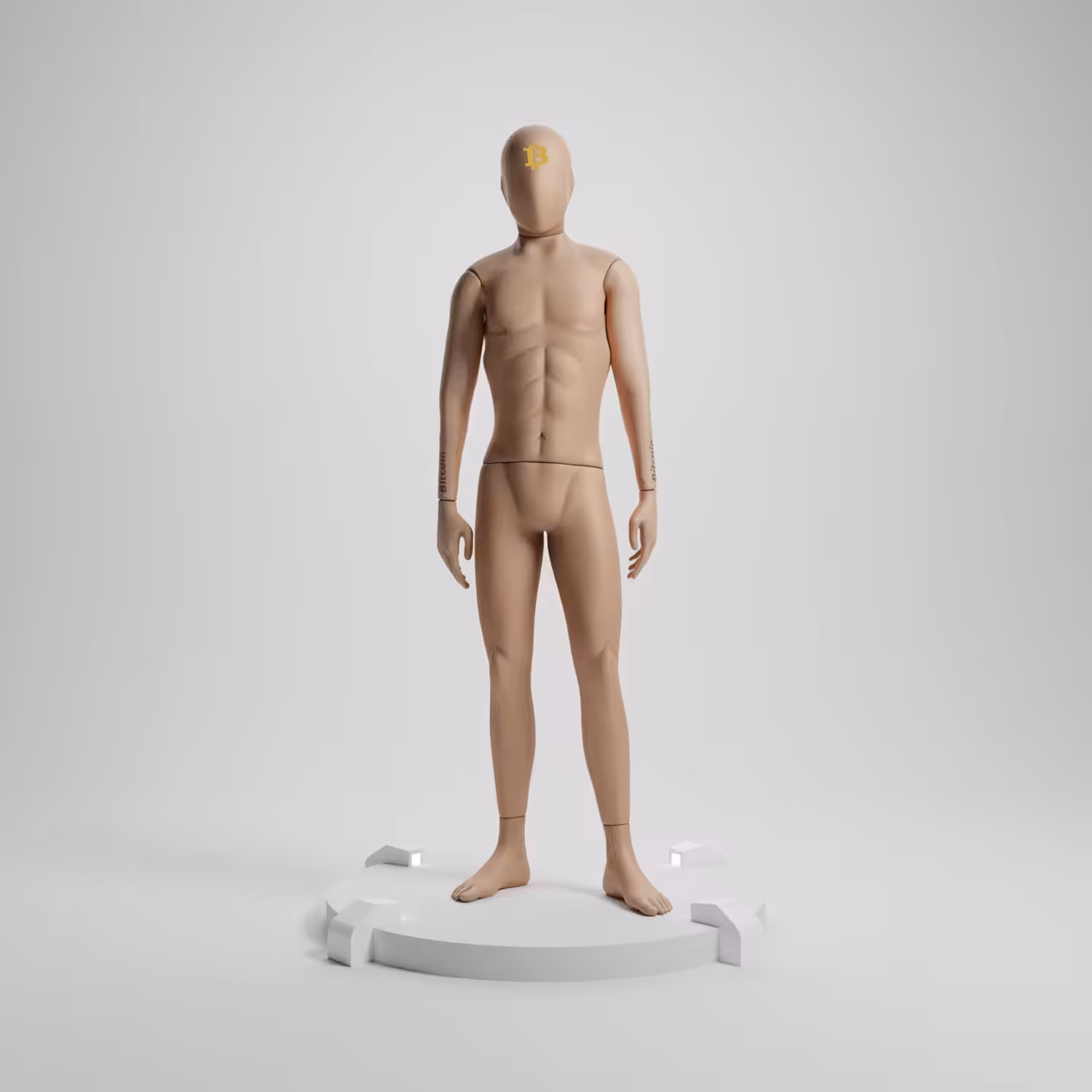 Bitcoin Mannequin
