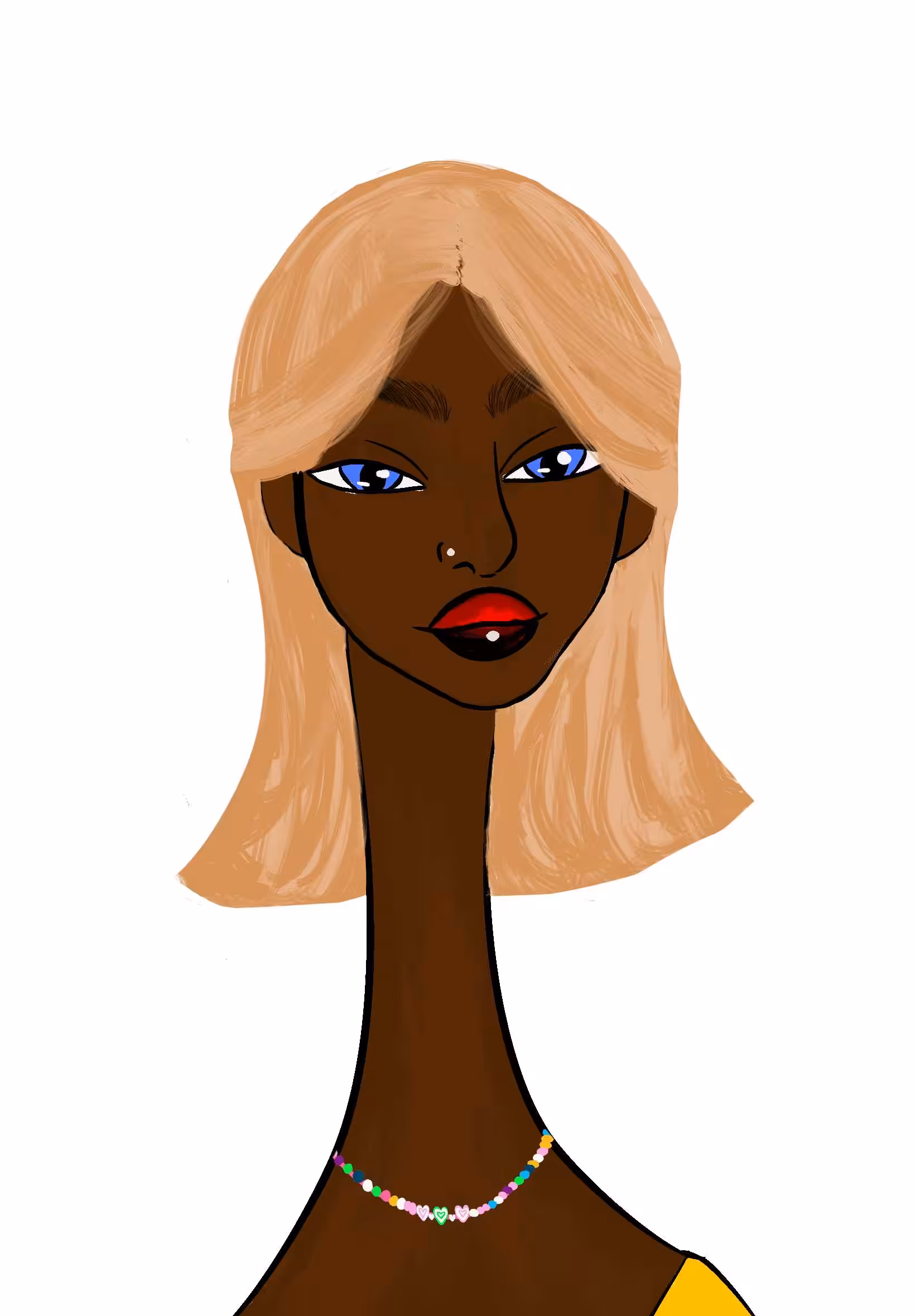 Long Neckie Lady #359