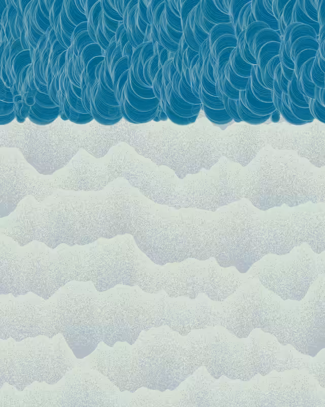 Clouds over the Mountains #204