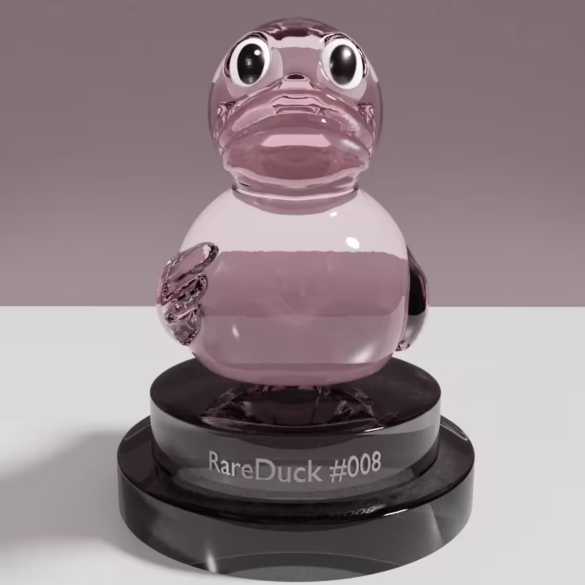 RareDuck #008 - Crystal Pink