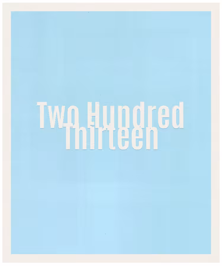 Count #213