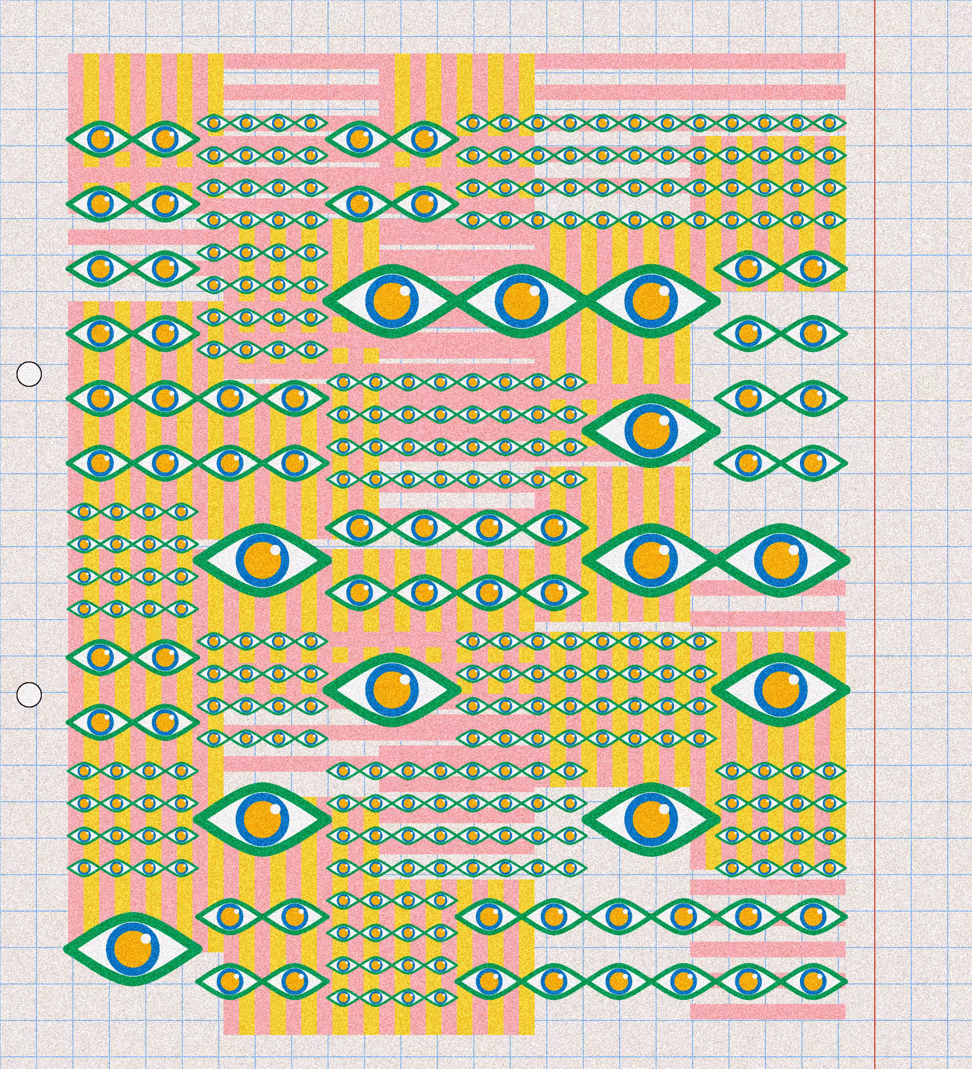 sketchbook page 10: surveillance #25