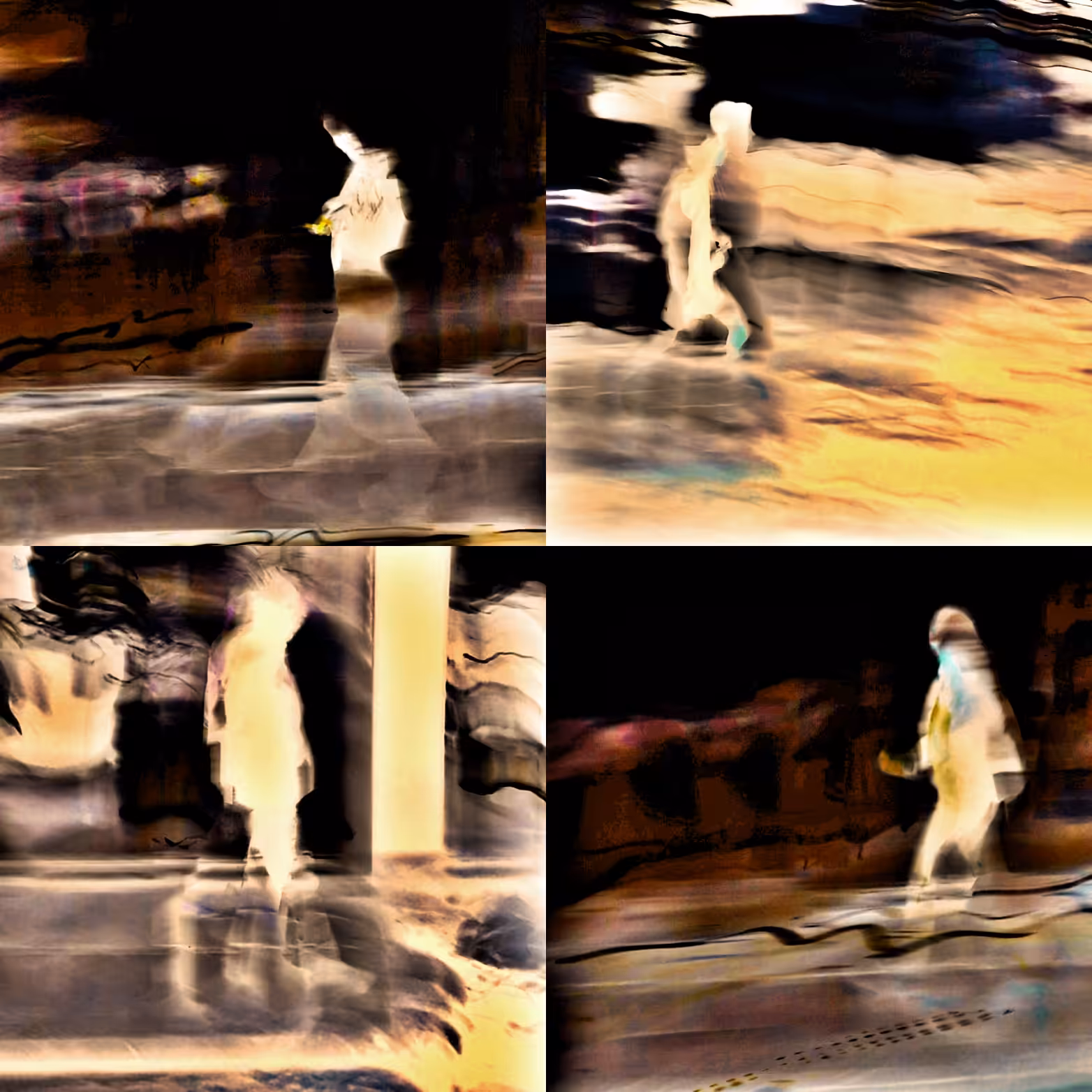 people in motion