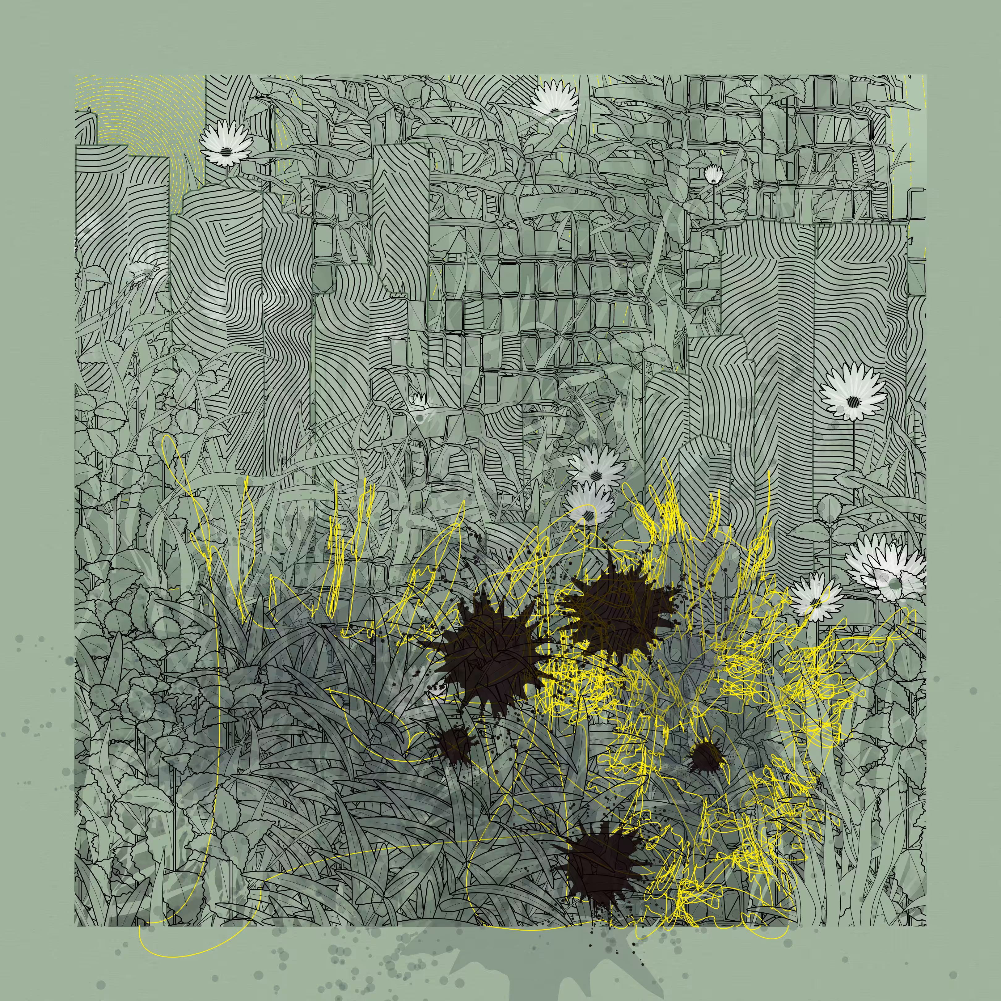 Landscape with Carbon Capture #10965