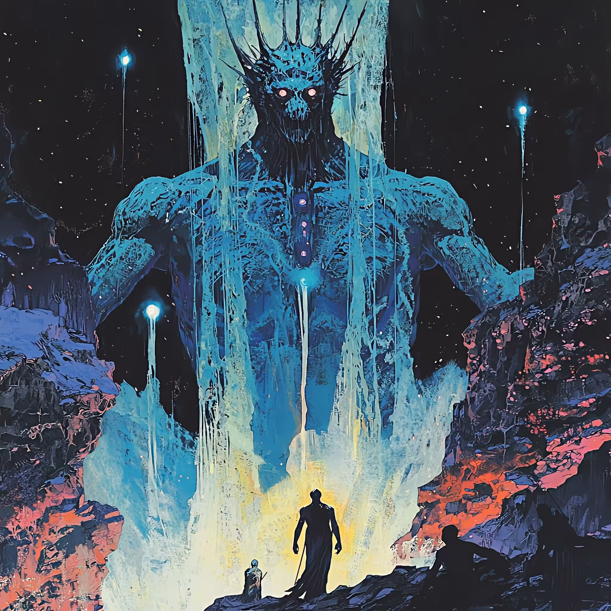 Where the Night Cries Blue Fire