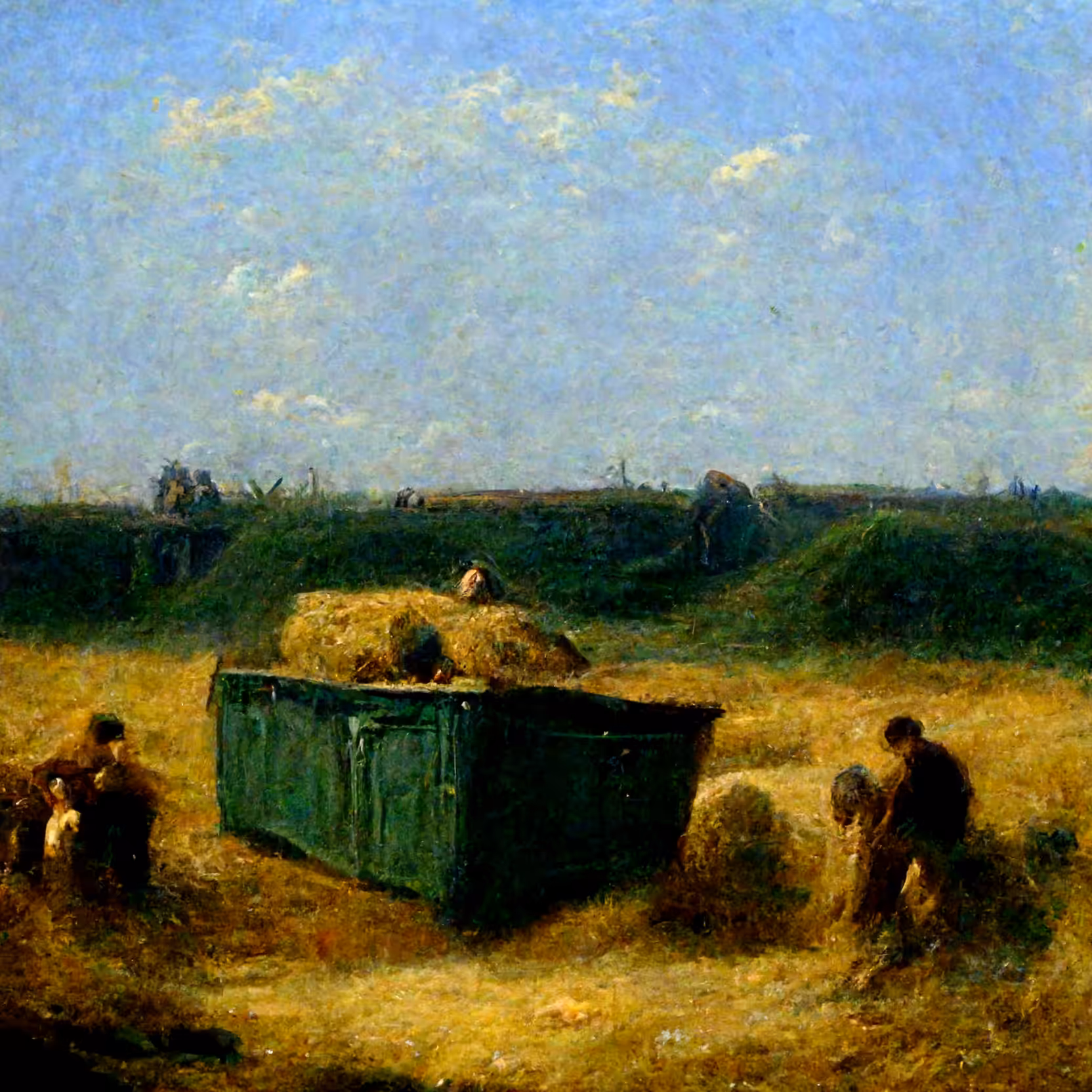 Fine Trash: Dumpster among the gleaners