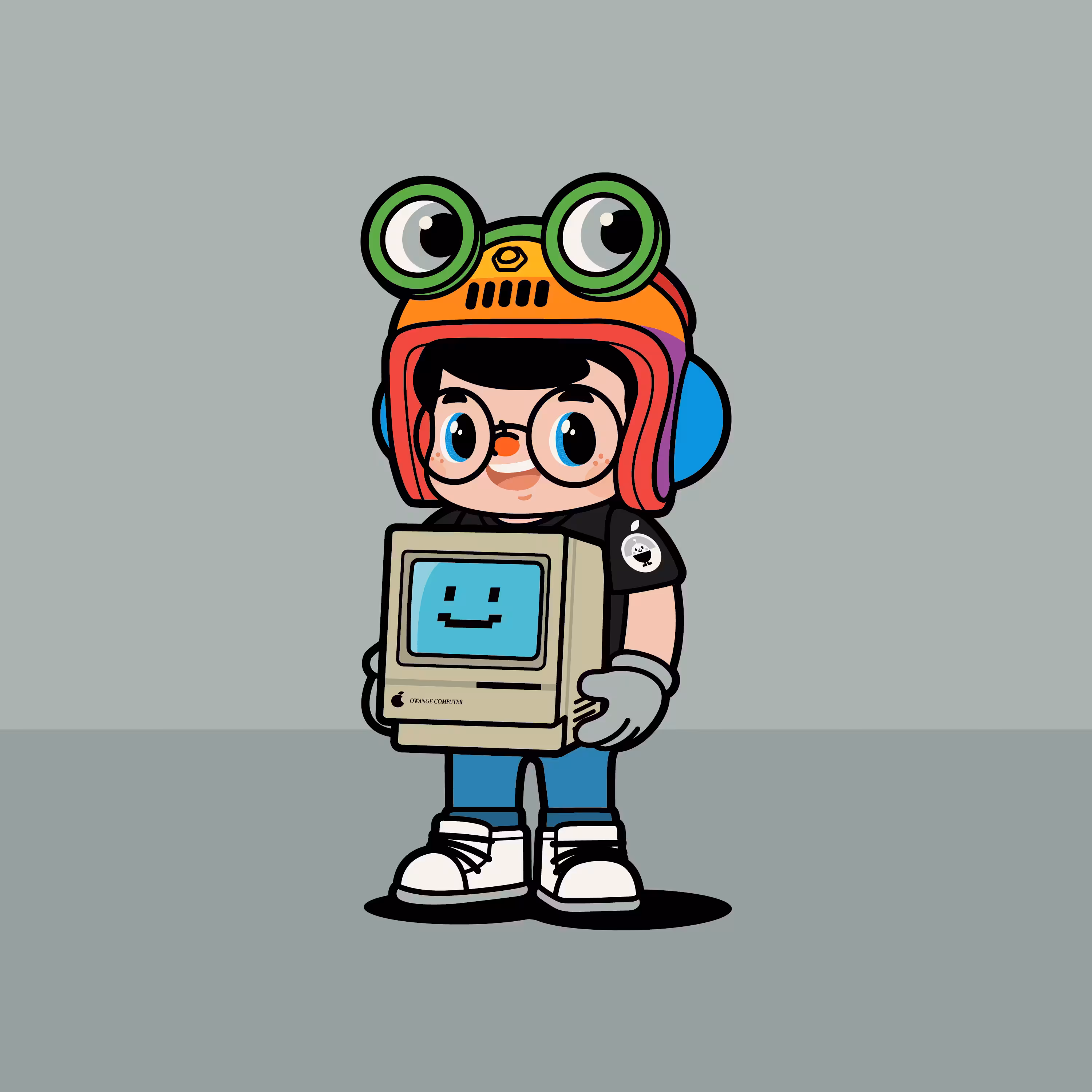 Apple Boy Figure