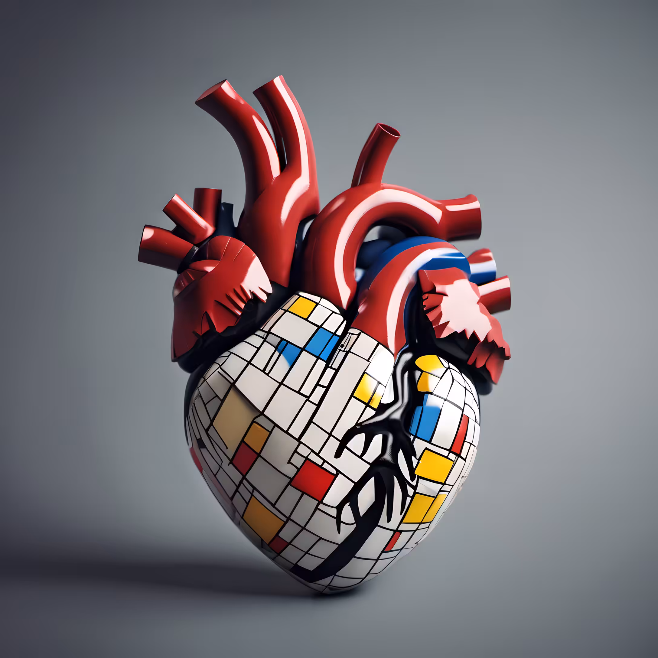 De Stijl My Beating Heart #15