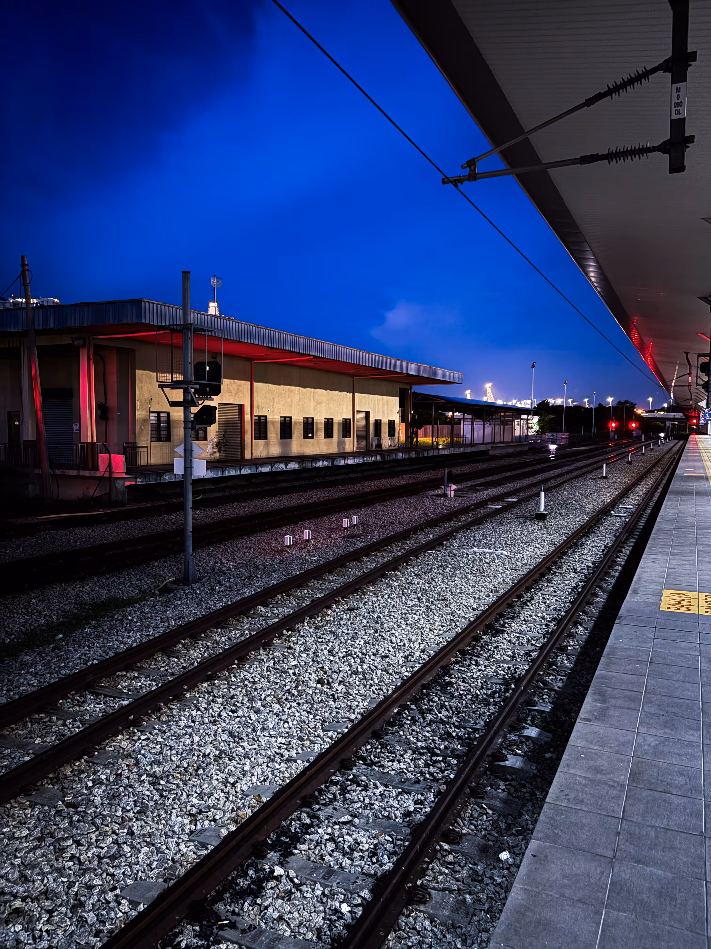 Blue Hour at the Platform 