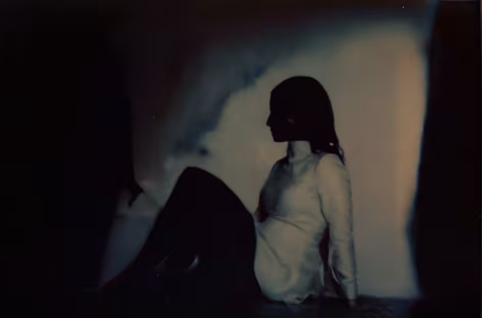 Sitting woman