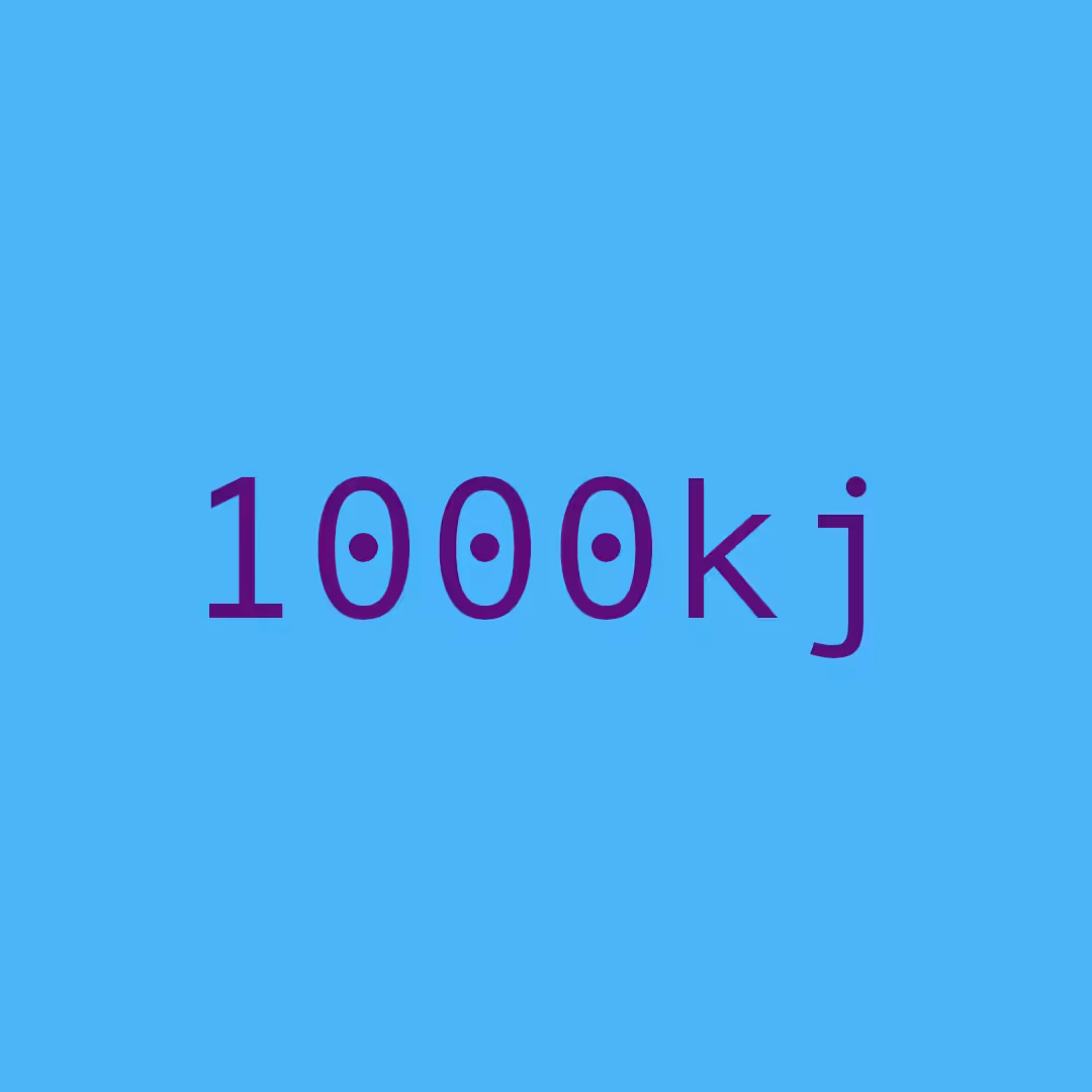 1000kj