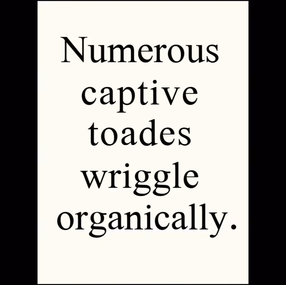 Five-Word Animal Stories #3