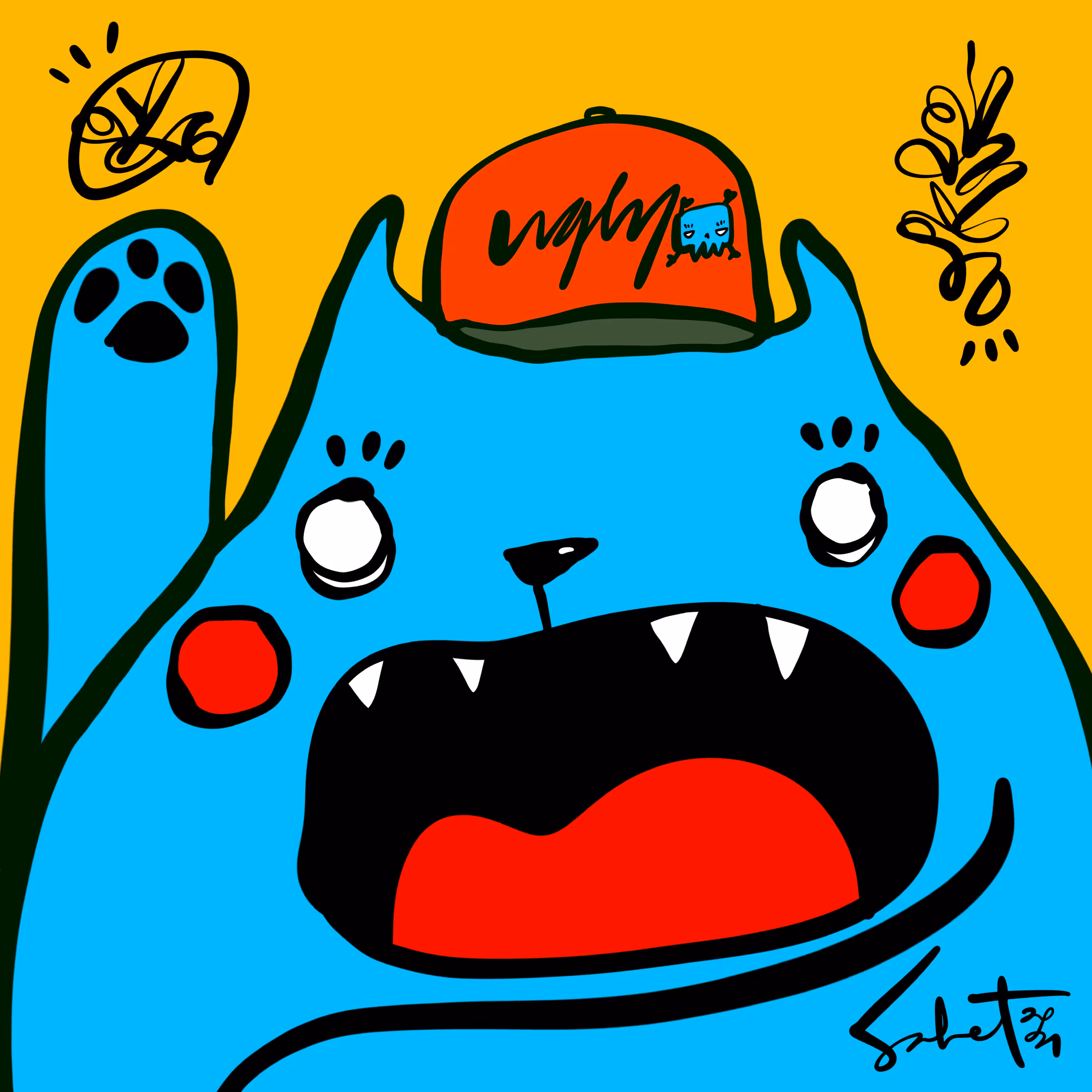 Ugly Kitties by Sabet #70
