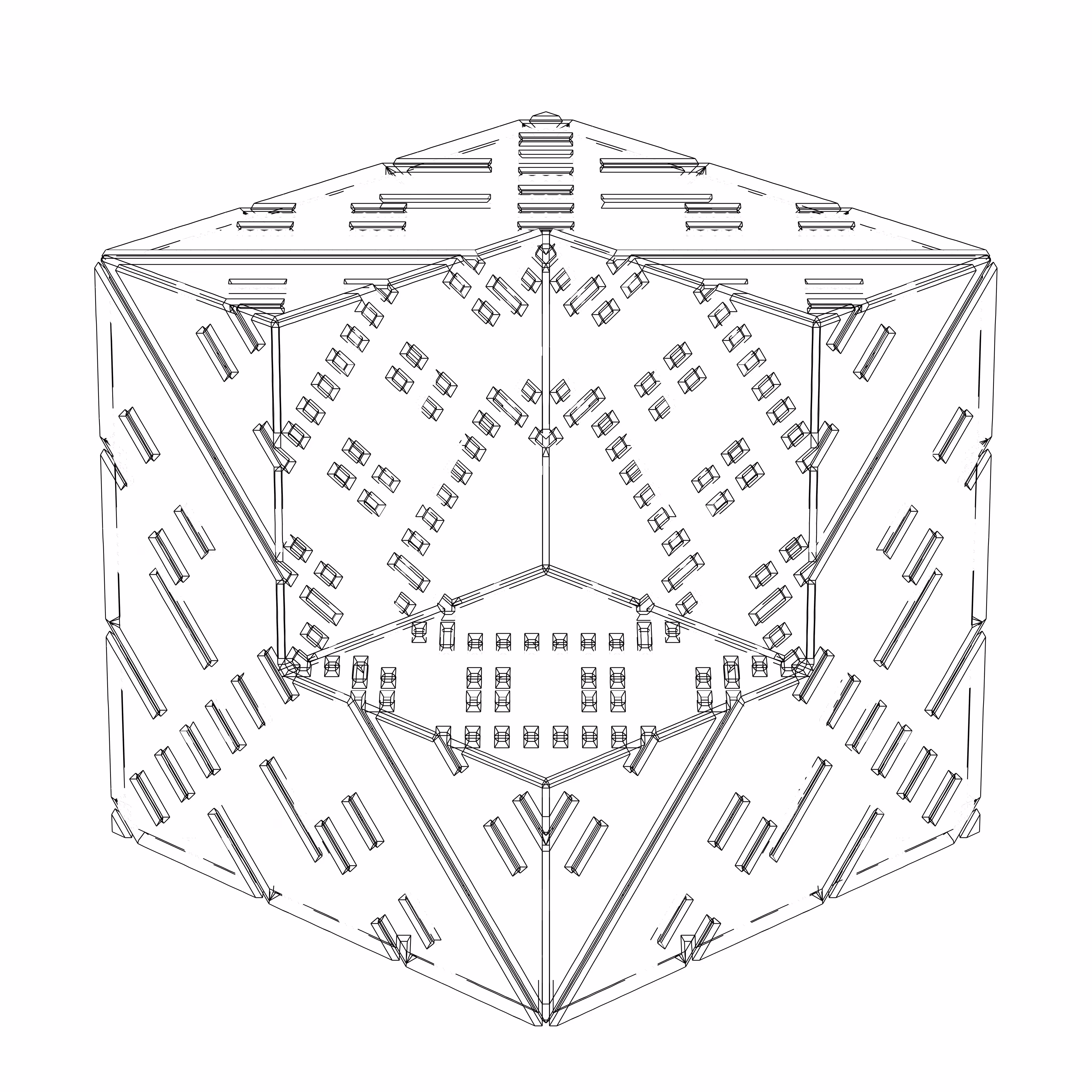 LL21 Alien Art Cube #981