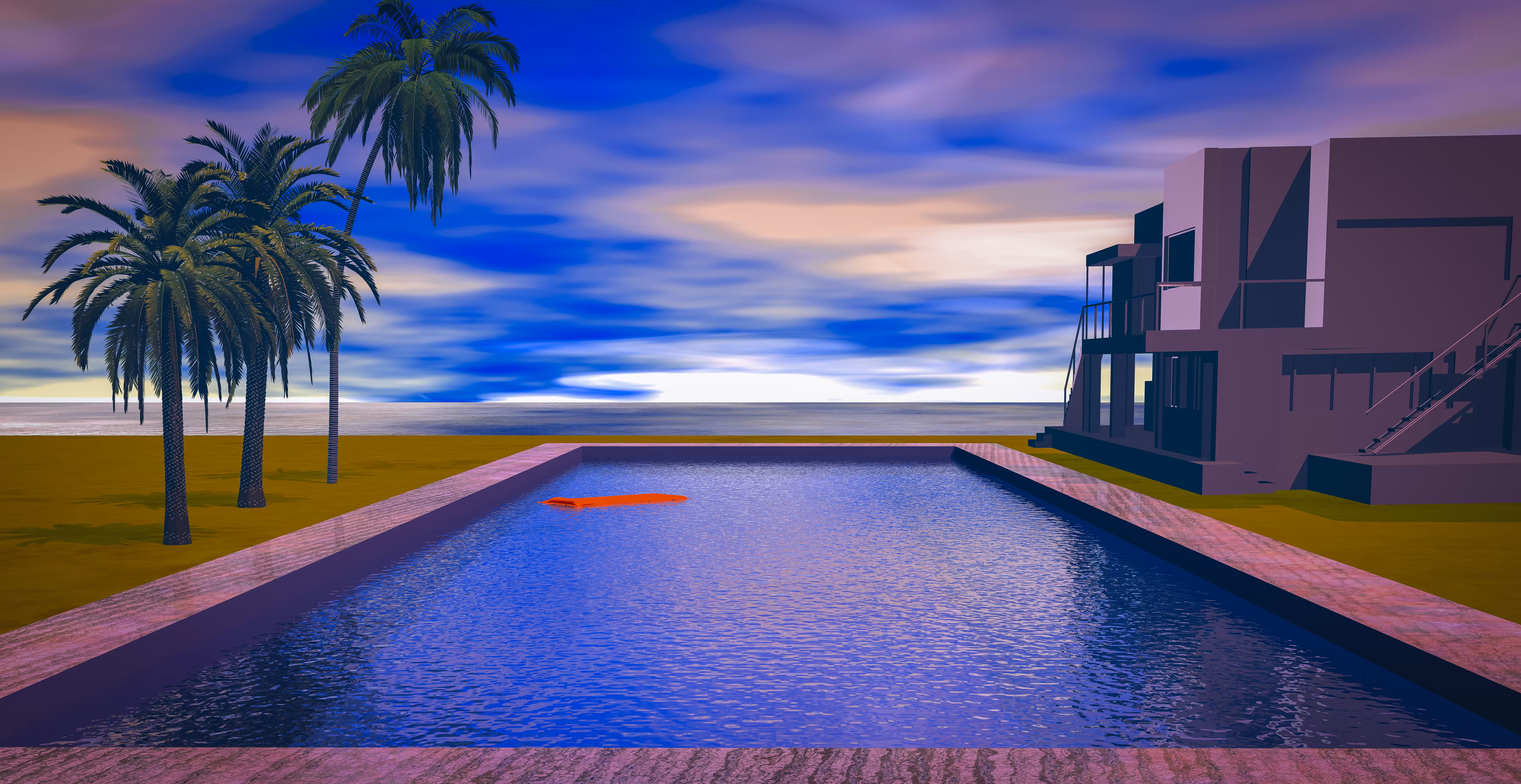 Nice Pool Evening