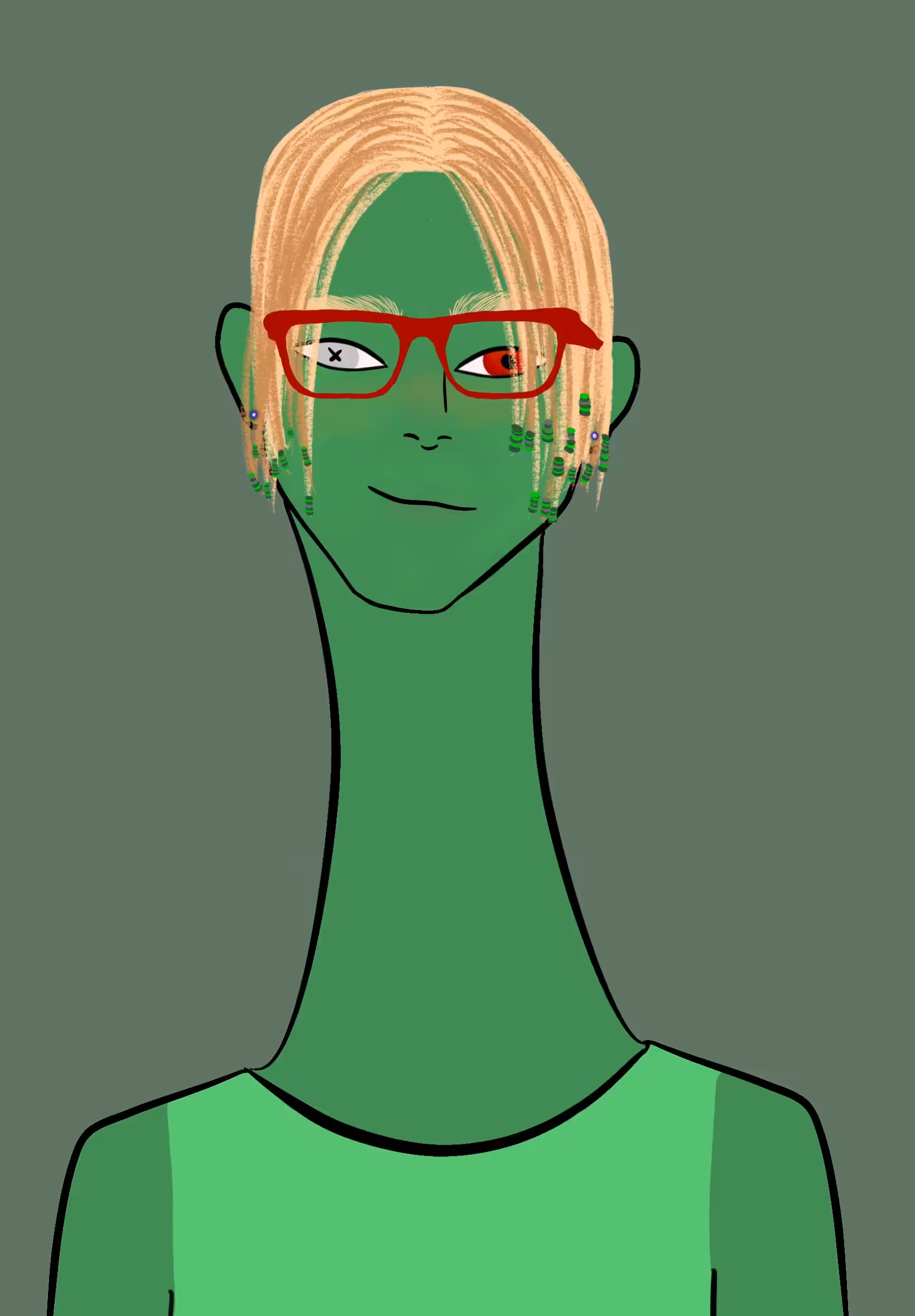 Long Neckie Fellas #2453