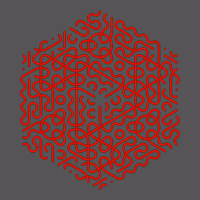 Threefold Symmetry - Dark Variations #450