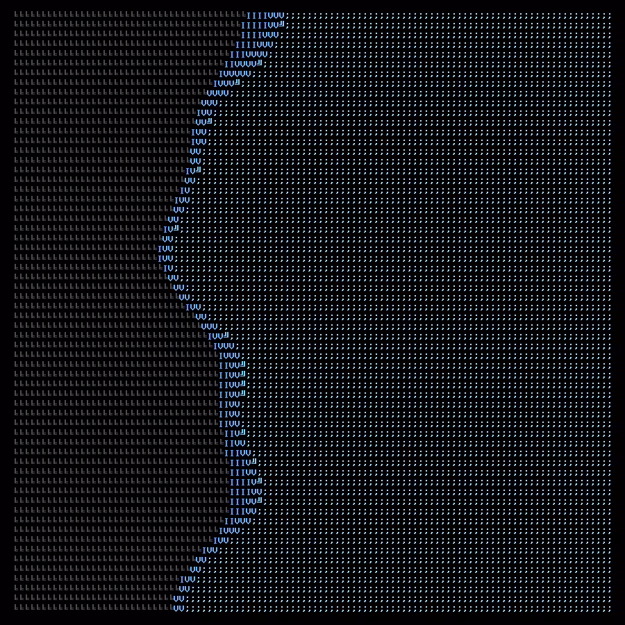 Shore of a Keyboard Sea #34