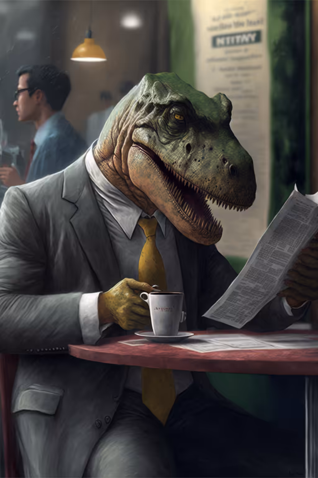 lundi matin (GM T-Rex)