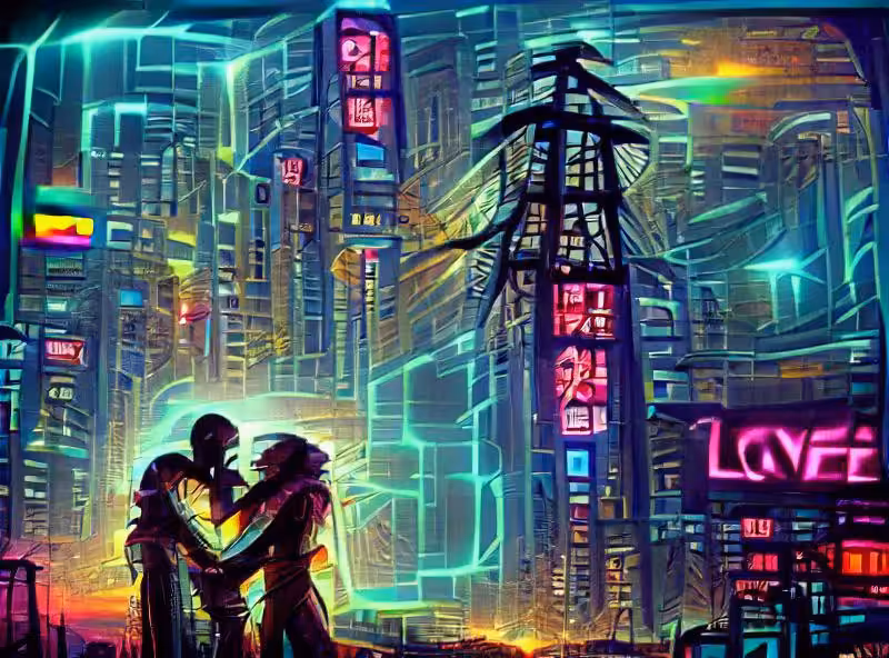 cyberpunk love