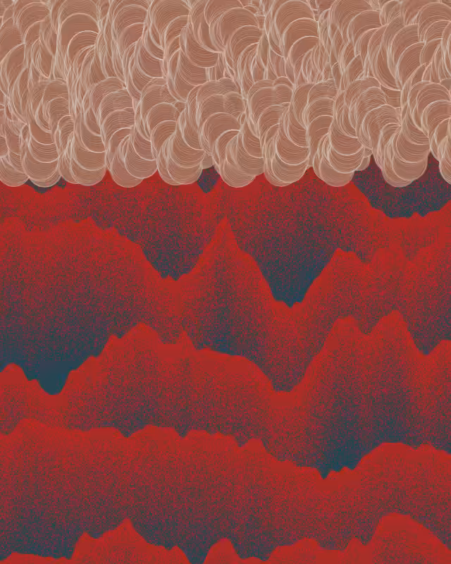 Clouds over the Mountains #93