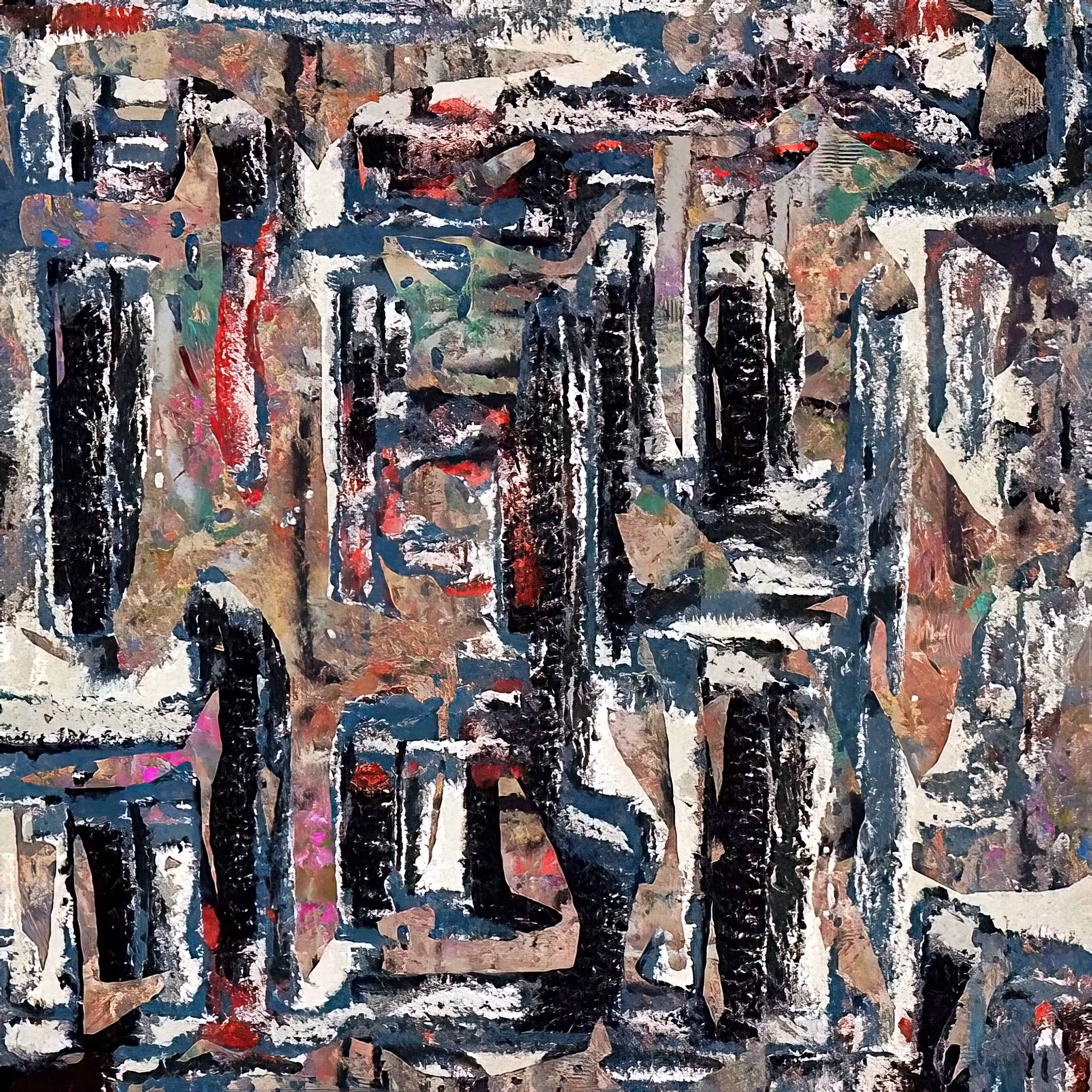 M()N()print - C4 “After Georges Braque”
