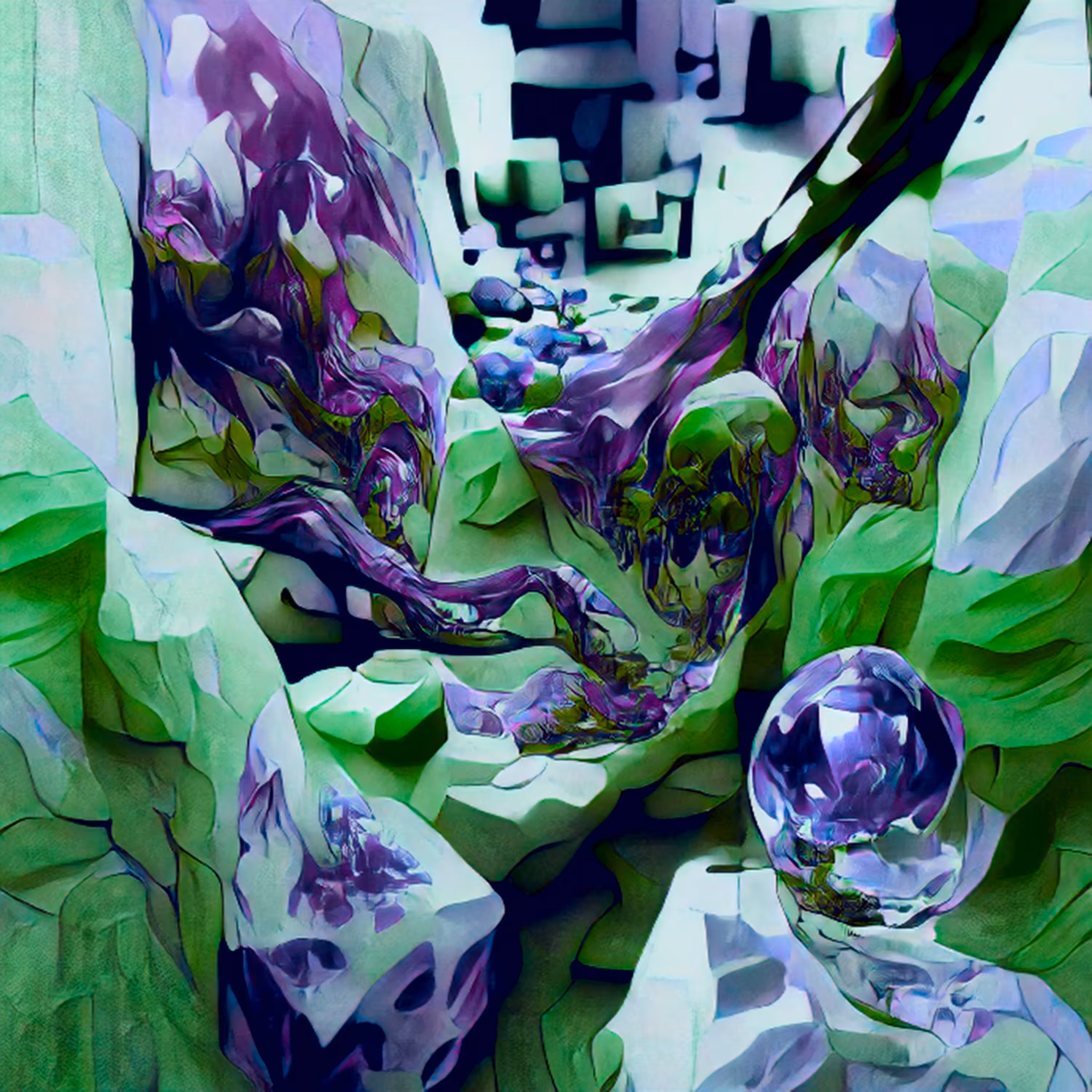 Discovering the Lavender Mountain Mines