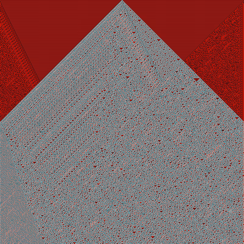 RGB Elementary Cellular Automaton #640