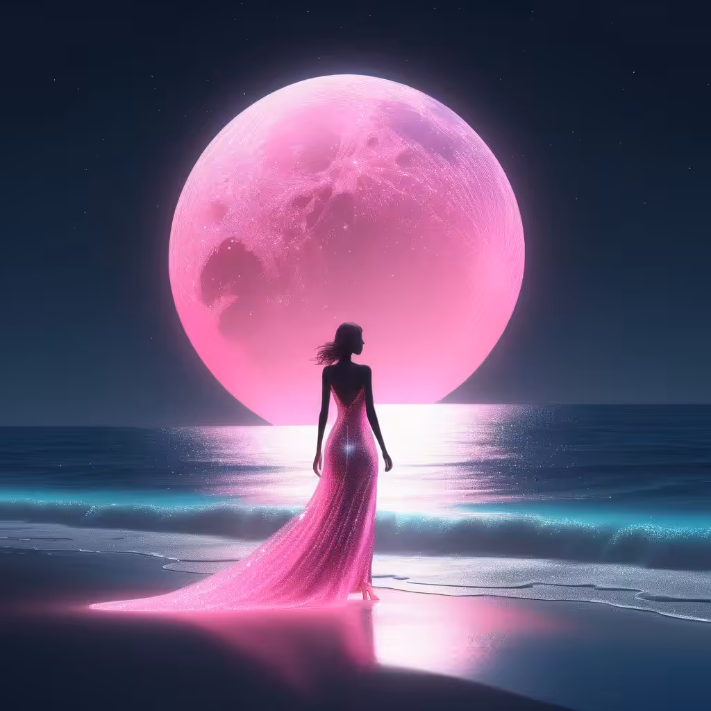 The Pink Moon 💓