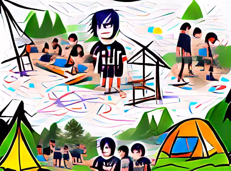 emo kid summer camp