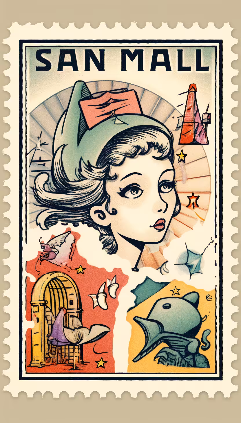Stamps Saga Collection #102