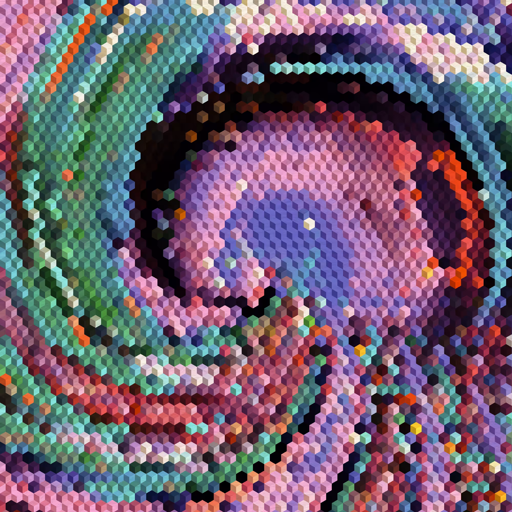 Pixel Spiral #006