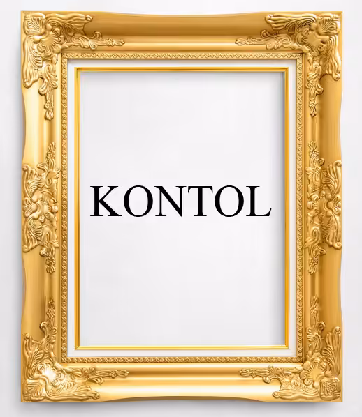 Kontol (Gold Frame)