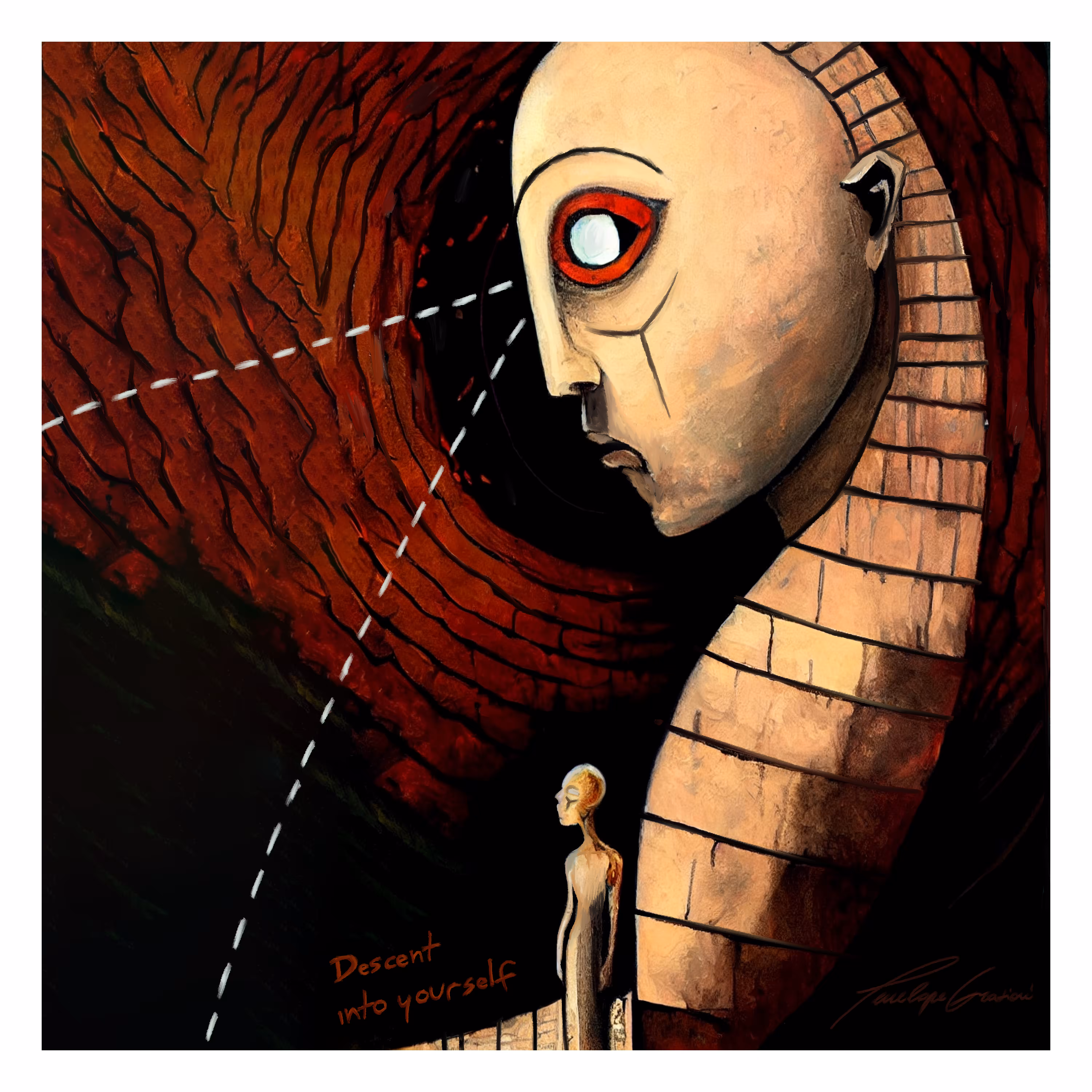 Descent  into yourself