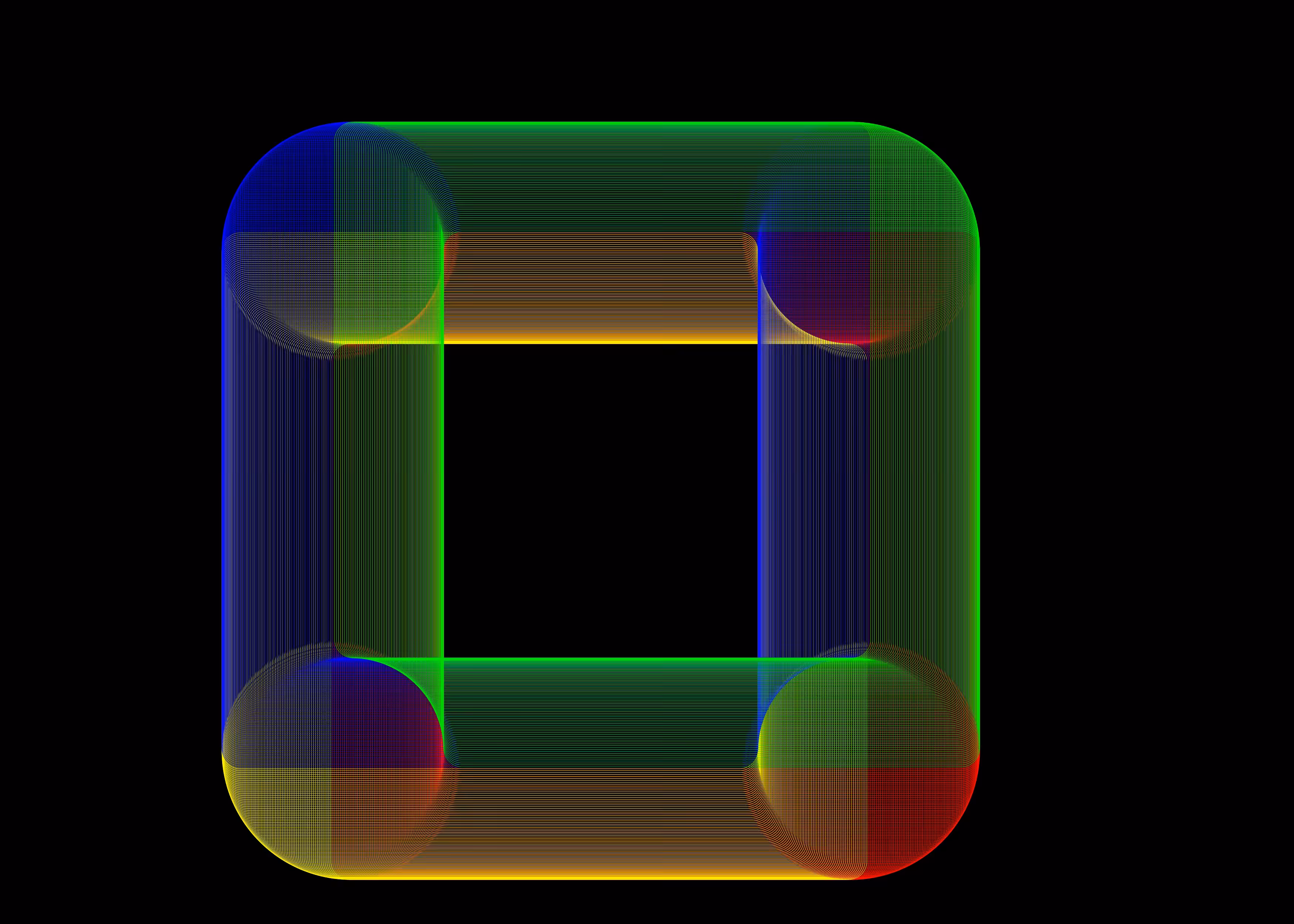 Squares are circles