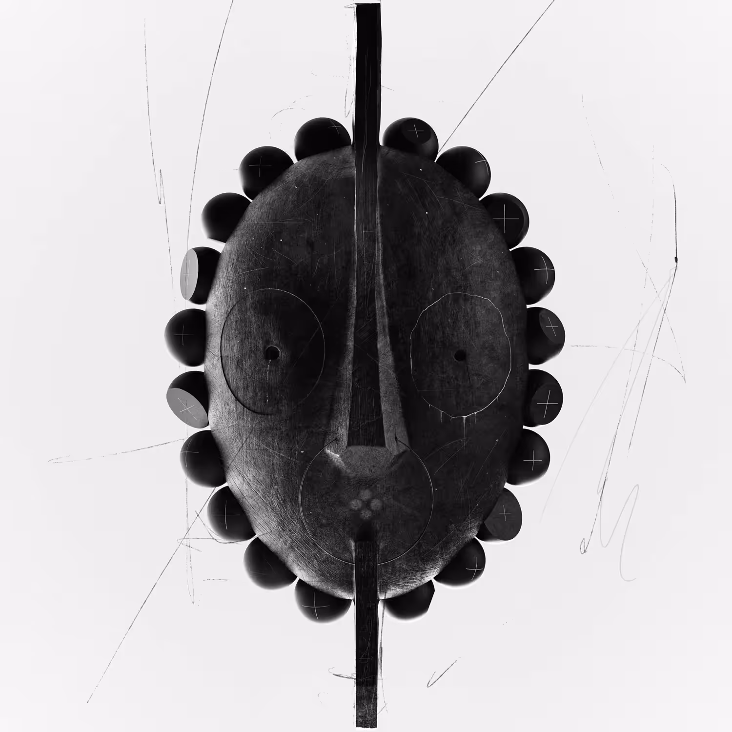 Ancient Future. Mask 58.